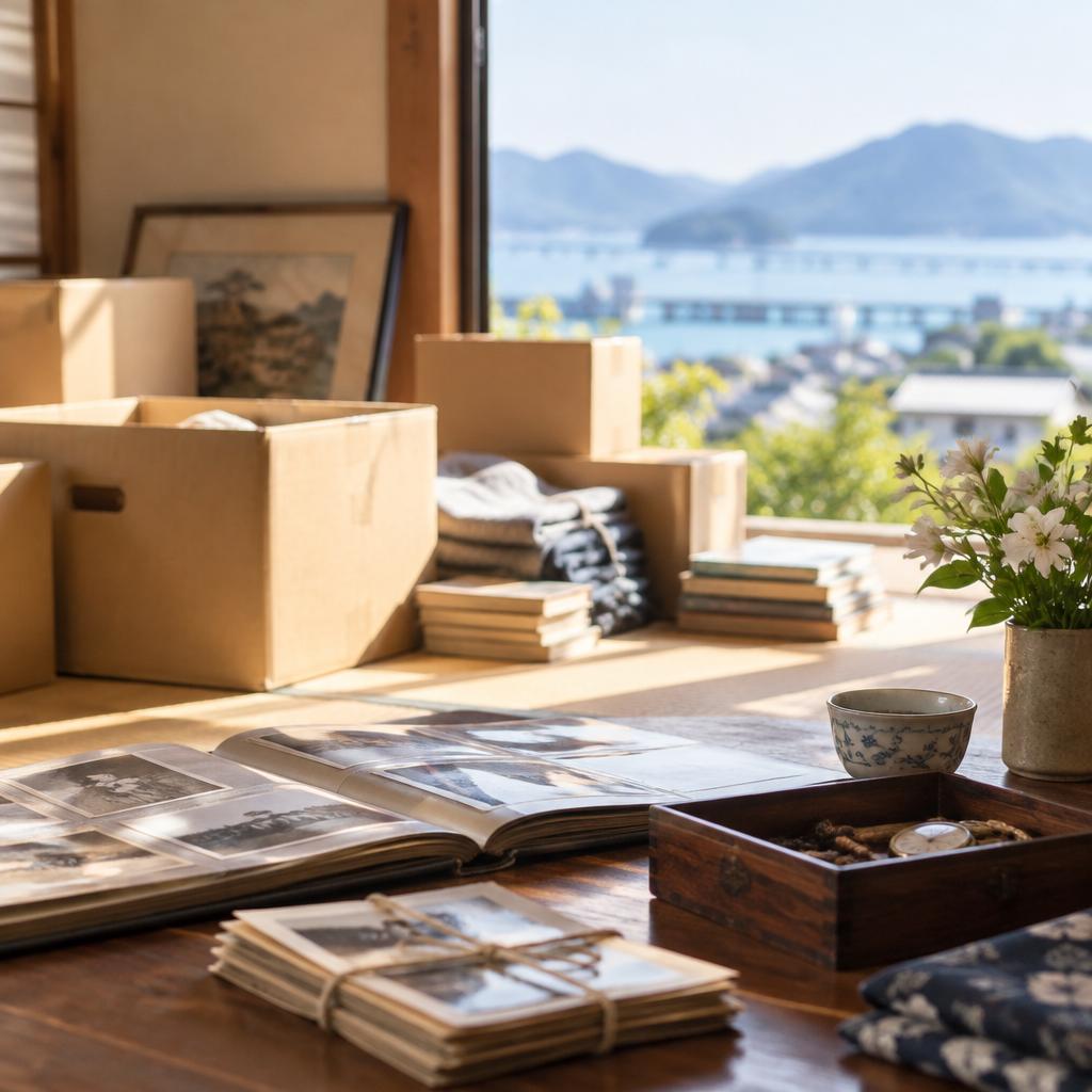 遺品を「片付ける」だけではなく、想いをつなぐ。多度津町の遺品整理・断捨離は、ウィズイングにご相談ください。